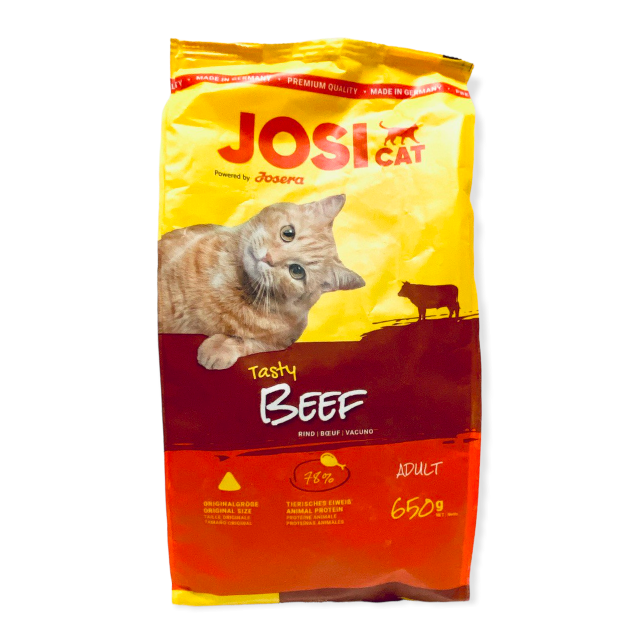 

Сухой корм для котов и кошек JosiCat Tasty Beef Говядина 650 г