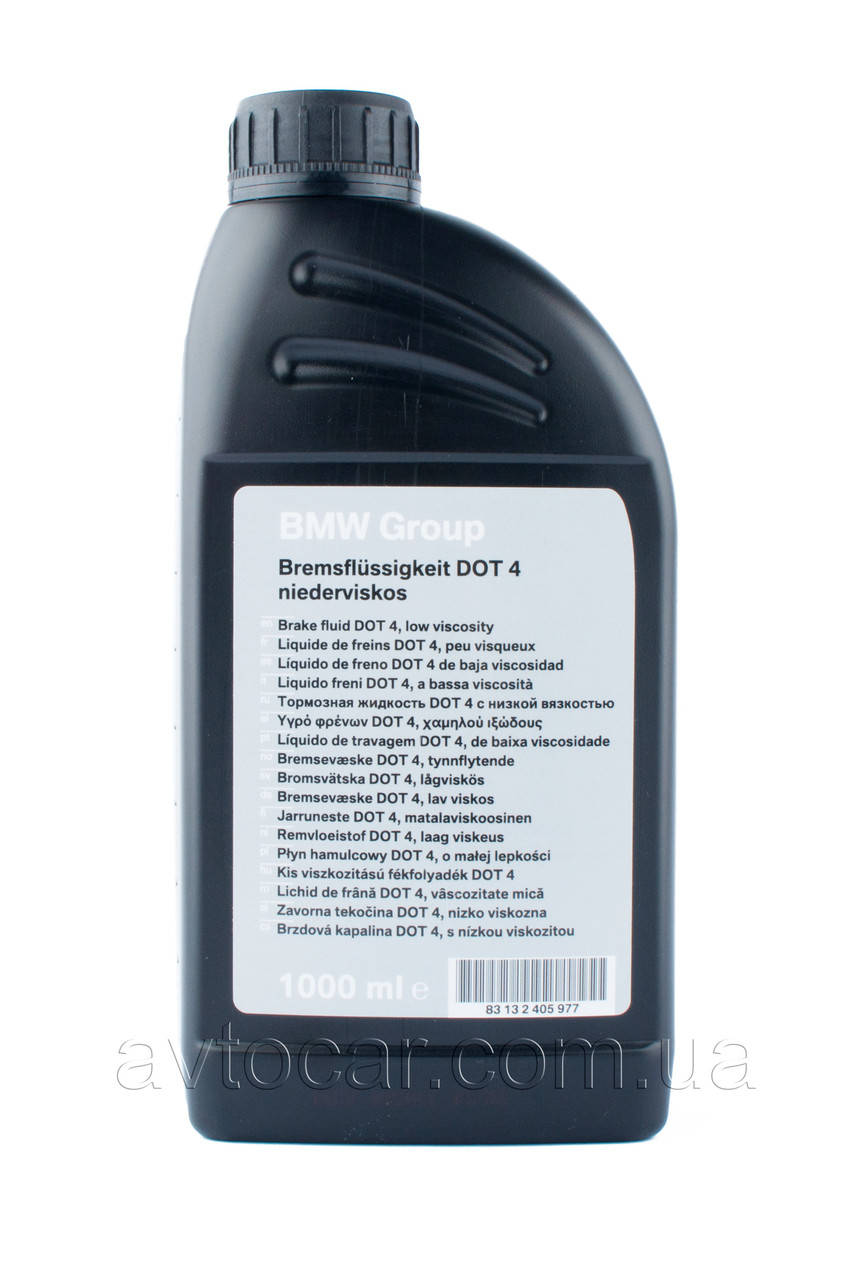 

Тормозная жидкость BMW DOT 4 1 литр (83132405977)