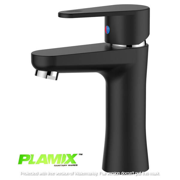 

Пластиковый смеситель для умывальника PLAMIX VEGA-001 Черный (без подводки)