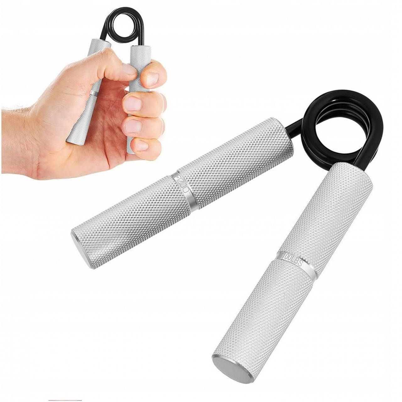 

Эспандер кистевой 4FIZJO 45 кг металлический 4FJ0317 - UkMarket