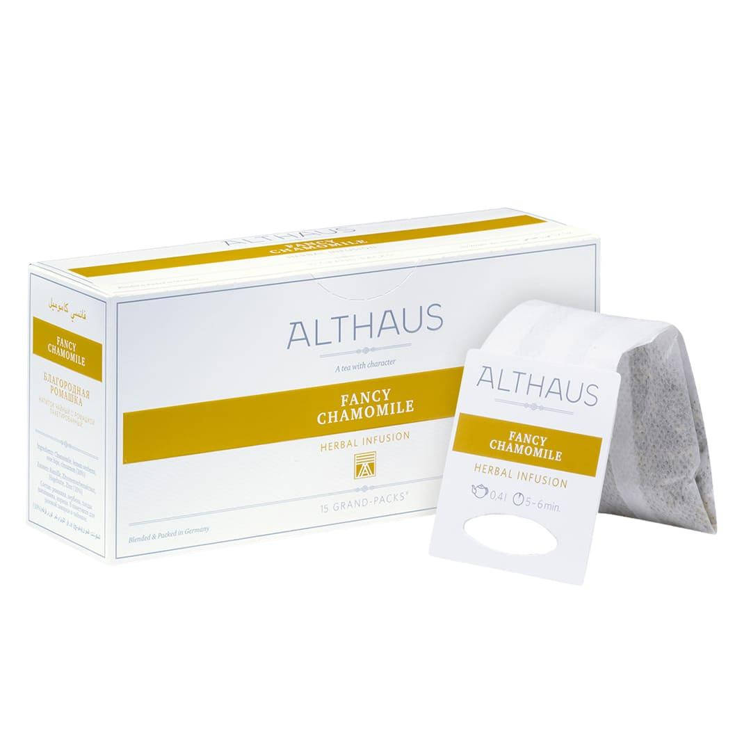 

Чай Althaus Grand-Packs Изысканная Ромашка (3,5 г x 15 шт)