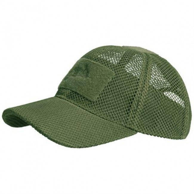 

Бейсболка тактическая летняя Helikon Mesh Olive Green (CZ-BBM-PO-02), Оливковый