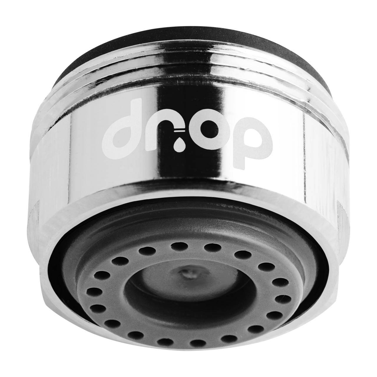 

Водосберегающий аэратор DROP ST03E-24 для смесителя, расход 3л/мин, внешняя резьба 24мм
