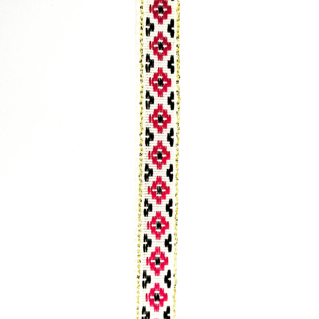 

Лента отделочная с украинским орнаментом 11мм(50м/рулон)