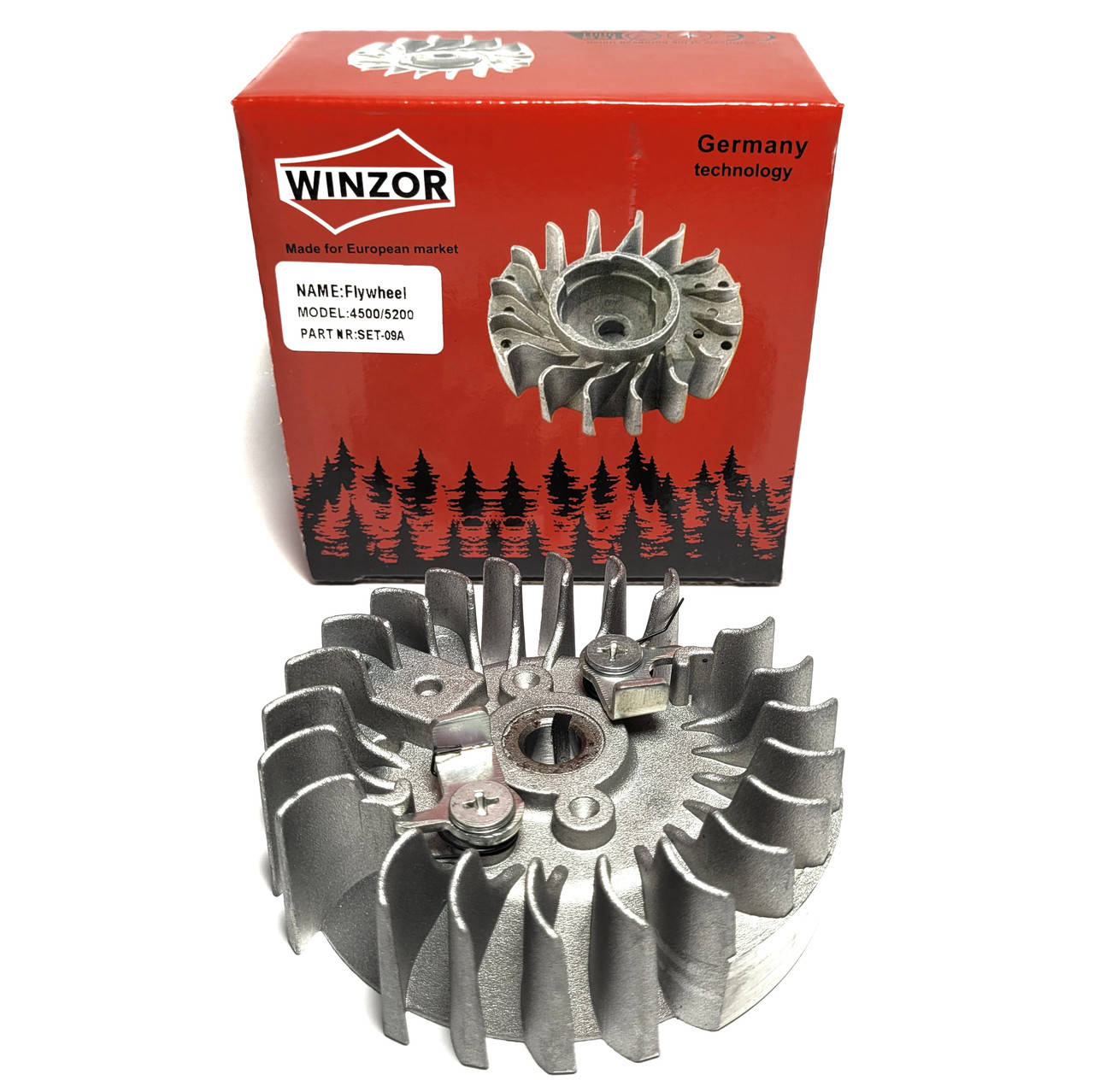 

Маховик GL 4500/5200/5800 с металлическими собачками WINZOR