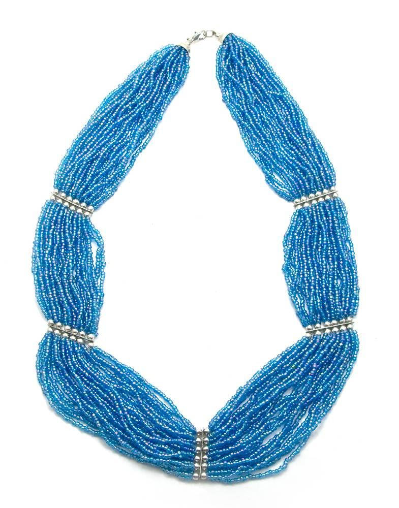 

Ожерелье из бисера (62 см)