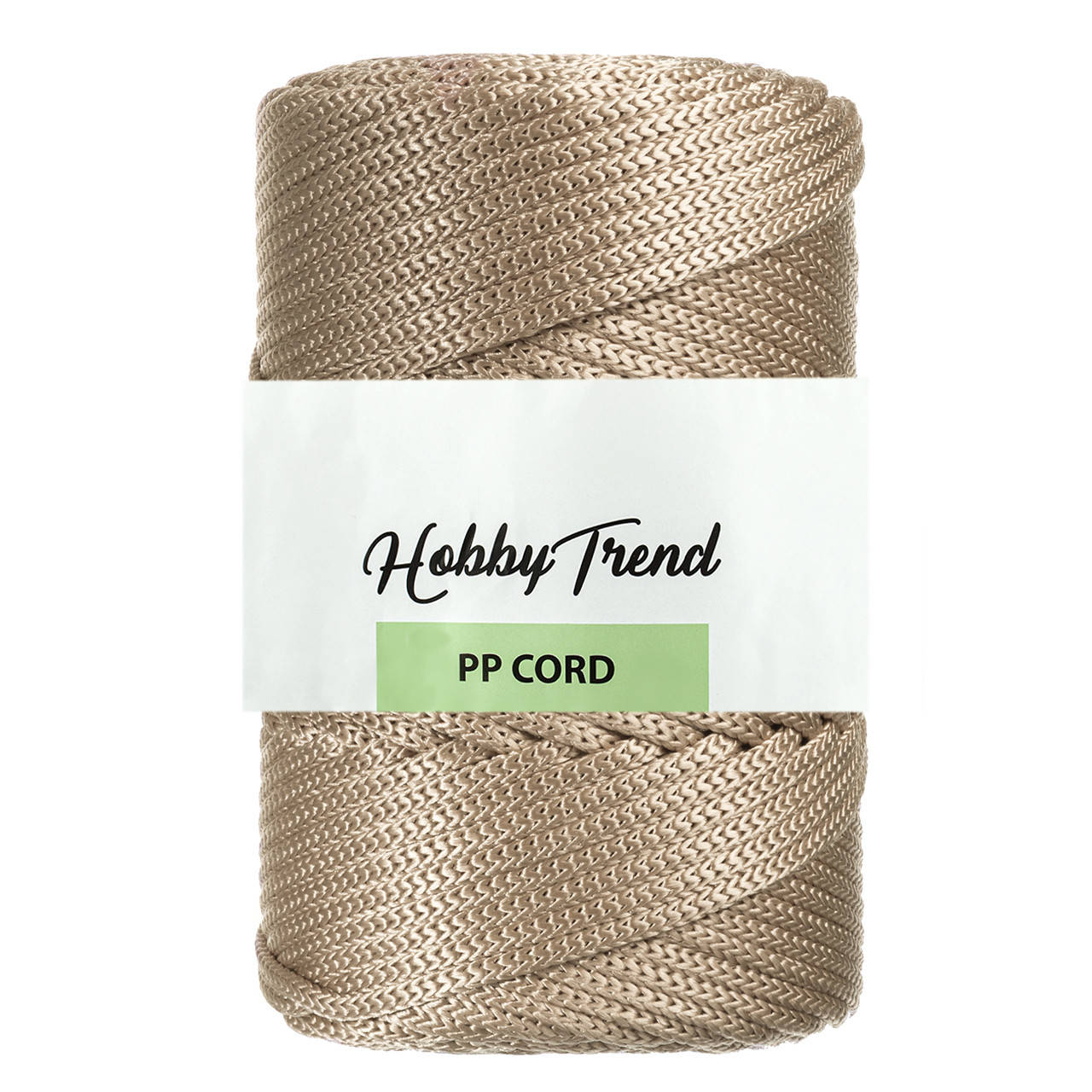 

Шнур поліпропіленовий Макраме Hobby Trend. Перлинний. 500г, 120м, 5 мм