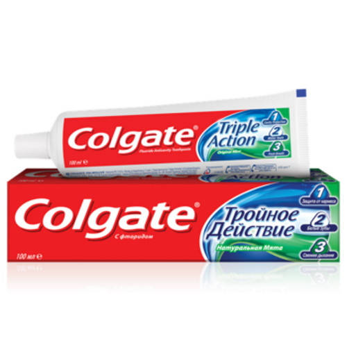 

Зубная паста Colgate Тройное действие, 100 мл.