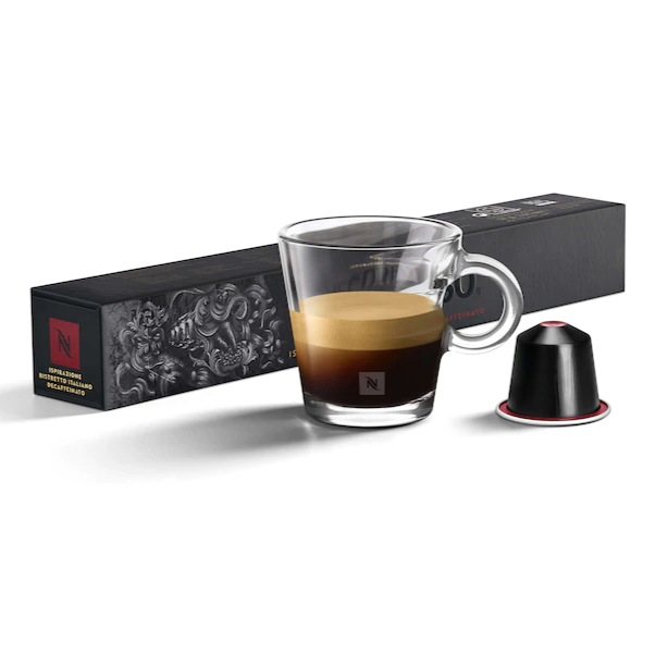 

Кофе Nespresso Ispirazione Ristretto Italiano Decaffeinato, 10 капсул