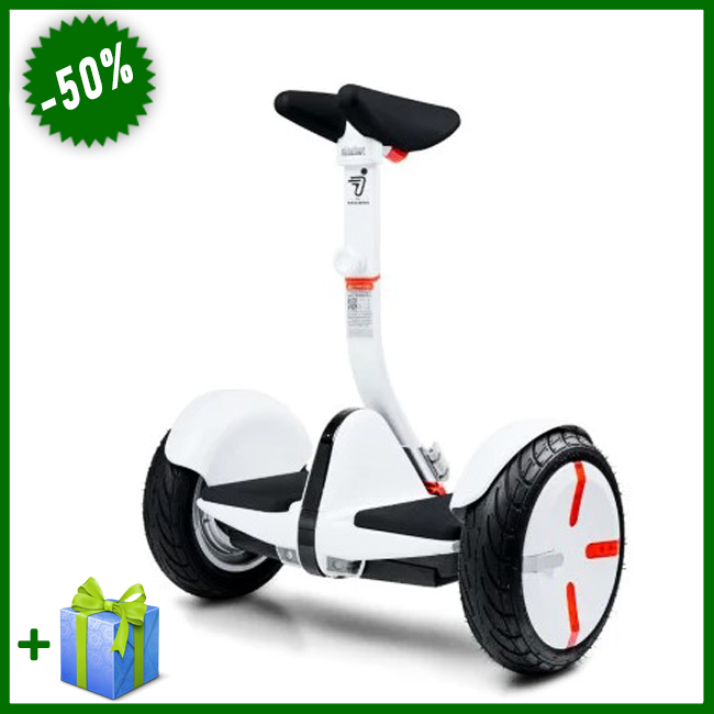

Гироскутер мини-сигвей Ninebot Mini Robot PRO 54V Белый, универсальный гироскутер для детей и взрослых