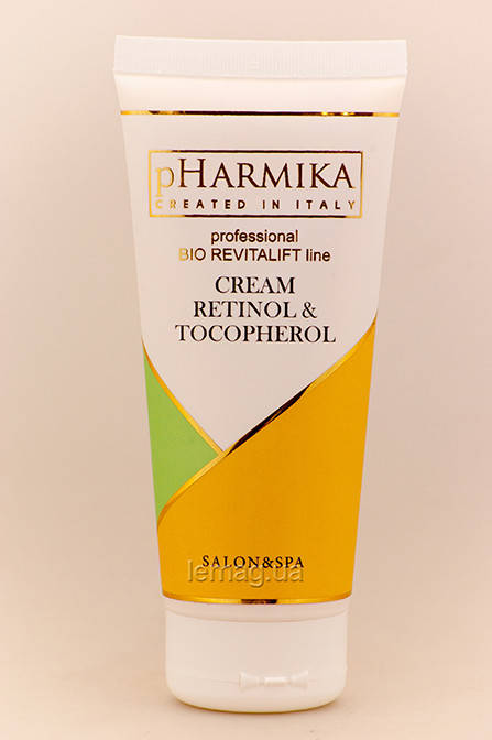 

pHarmika Cream retinol&tocopherol Крем с ретинолом и токоферолом, 200 мл