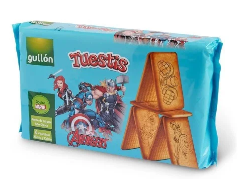 

Печиво GULLON, NEW Tuestis Avengers месники 400гр.