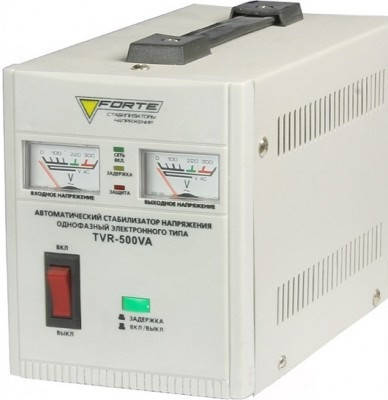

Стабилизатор напряжения FORTE TVR-500VA(1122746608)