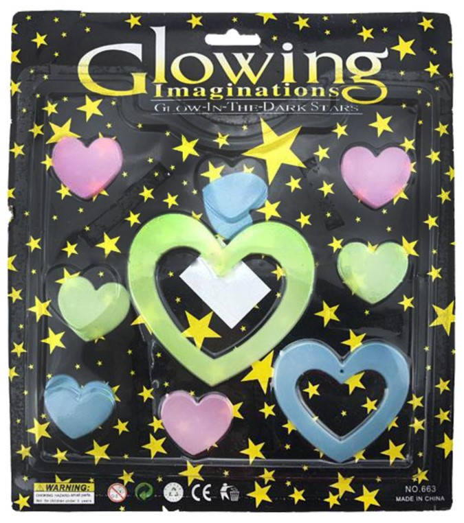 

Набор фосфорных фигурок Glowing, DZ348/DZ350, для детей от 3 лет, Пакунок малюка