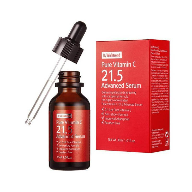 

Срок годности 06.09.2022 Сыроватка для лица С By Wishtrend Pure Vitamin C 21.5% Advanced Serum, 30 мл