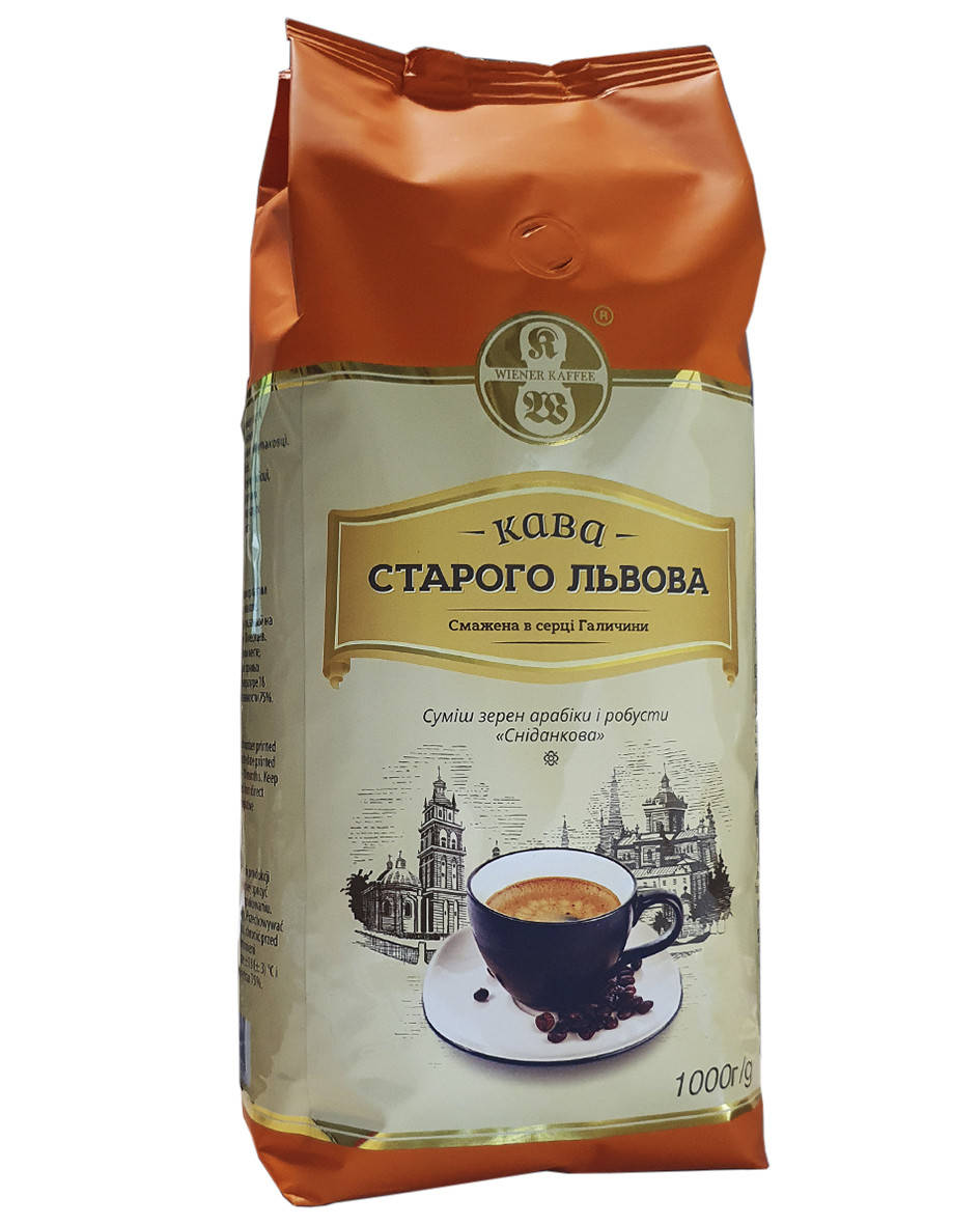 

Кава зернова Кава Старого Львова Сніданкова 1 кг (52109)