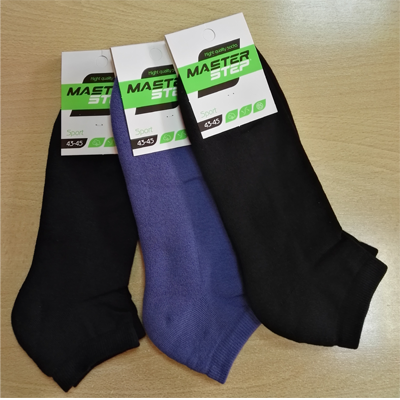 

Шкарпетки чоловічі махрова стопа короткі арт.404 в кольорах і розмірах 39-41.