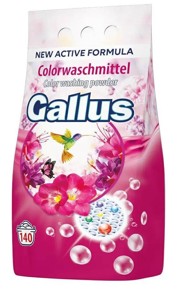 

Стиральный порошок для цветного белья Gallus Color концентрат 9,1кг