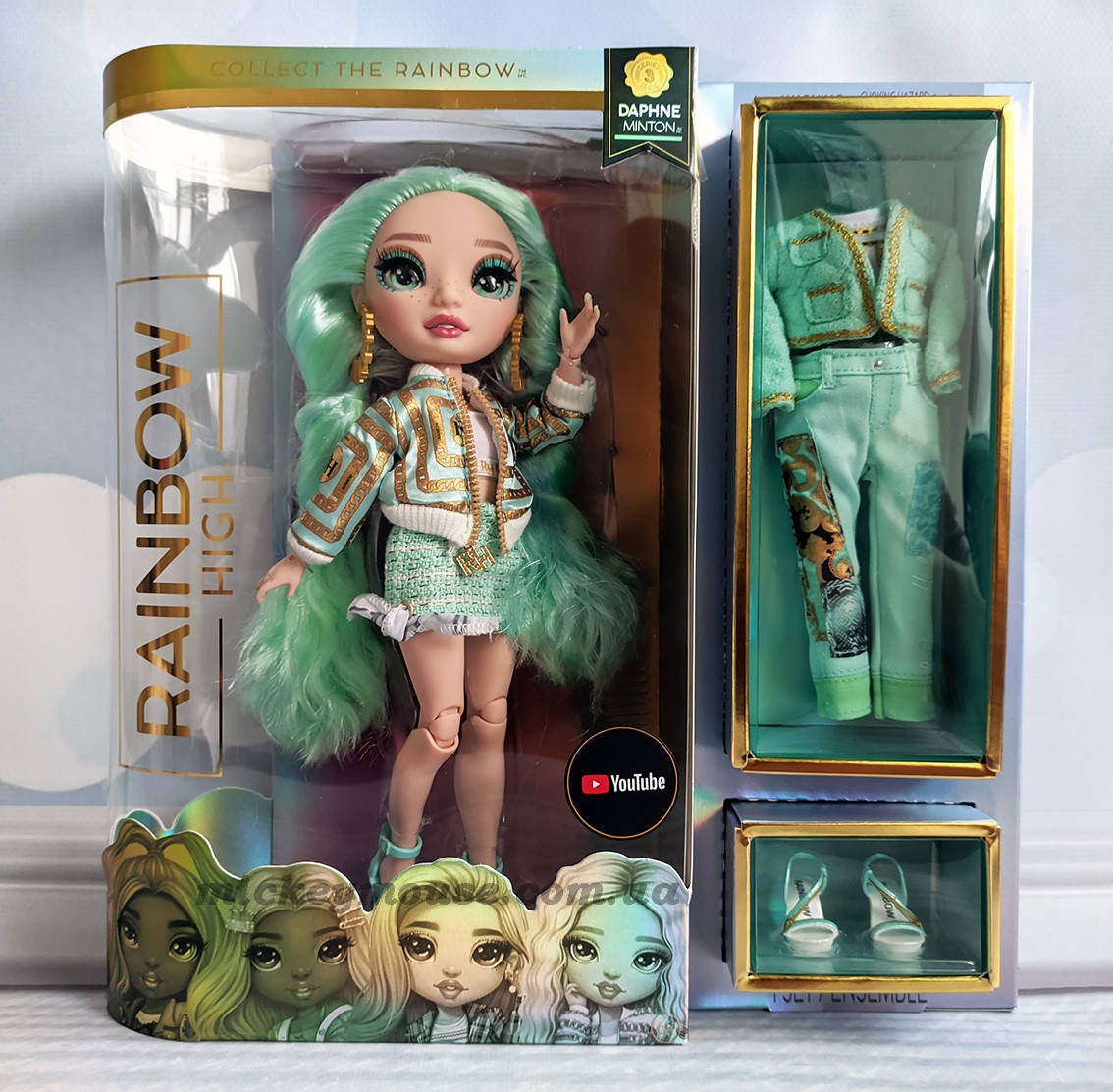 

Кукла Рейнбоу Хай Мята Rainbow High S3 Daphne Minton 575764