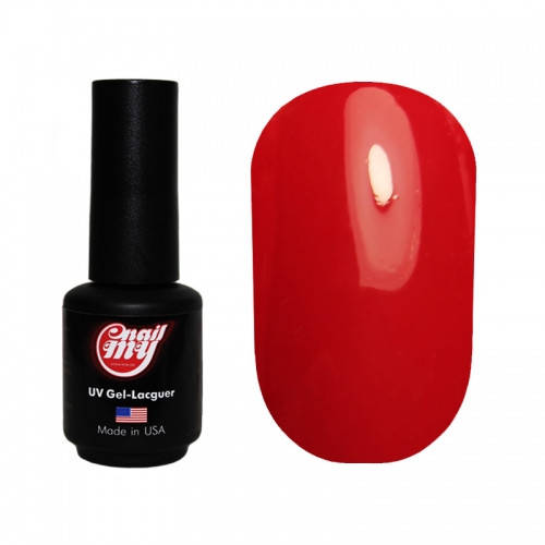 

ГЕЛЬ ЛАК MY NAIL 9 МЛ № 376 красный 9мл. ( пр-во Украина)