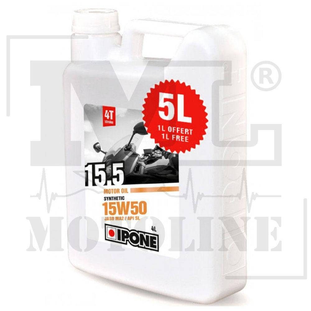 

Мото масло моторное 4т IPONE 15.5 15W50 (4+1L)