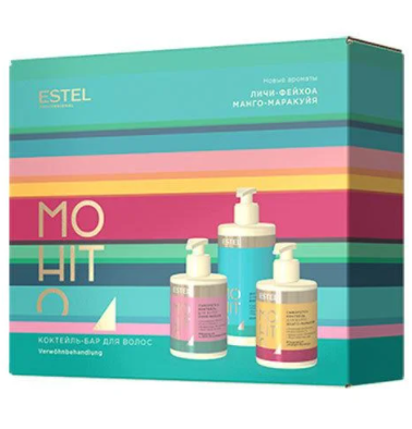 

Набор для волос Estel Professional Mohito для процедуры увлажнение и омоложение волос