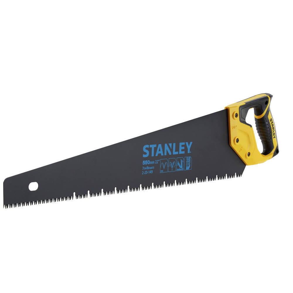 

Ножовка по дереву 550 мм 7TPI Jet-Cut (гипсокартон) Stanley 2-20-149