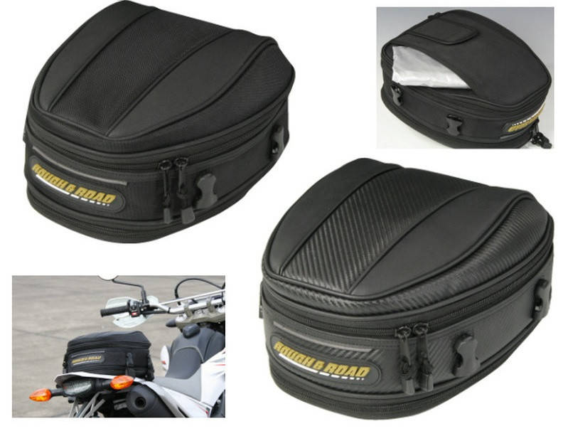 

Прочная мото сумка на хвост (заднее сидение) RR9018 20х30х(20-25)см