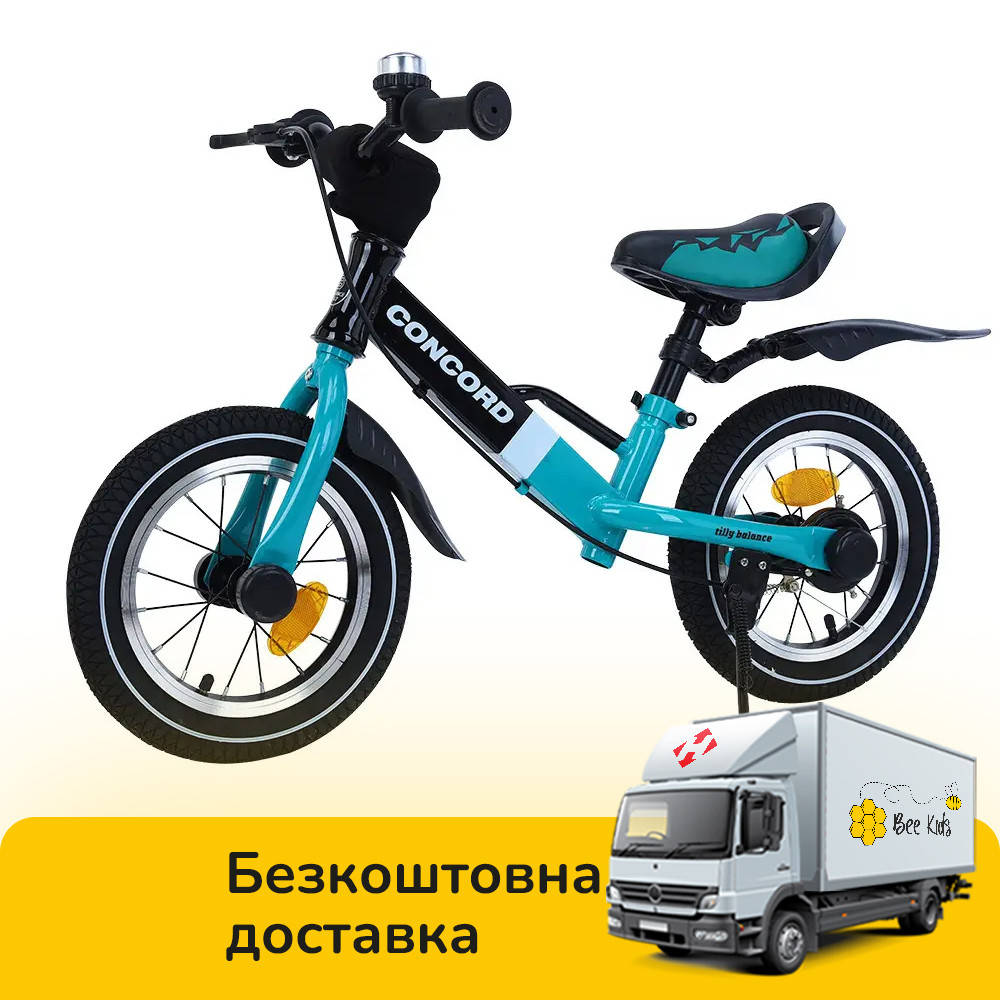 

Детский беговел BALANCE TILLY 12" Concord T-212510 Azure