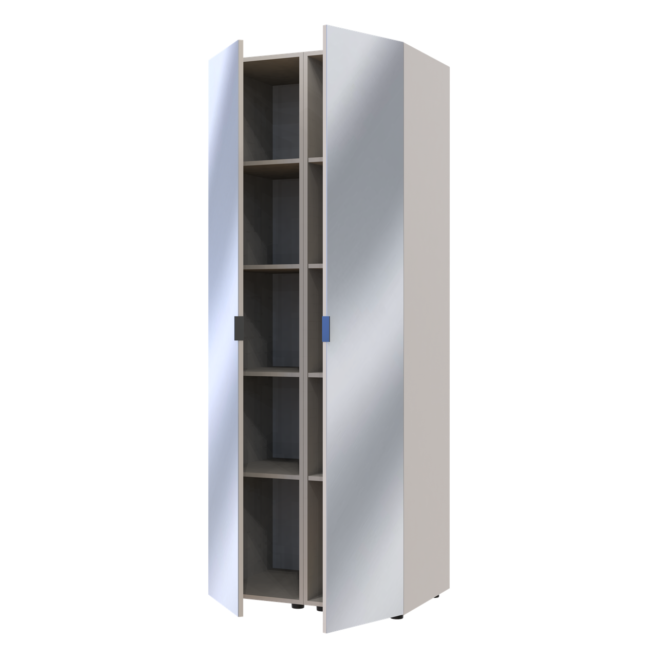 Комплект Doros Гелар Кашемір 2 Дзеркала 78х49.5х203.4 (42005103) 2
