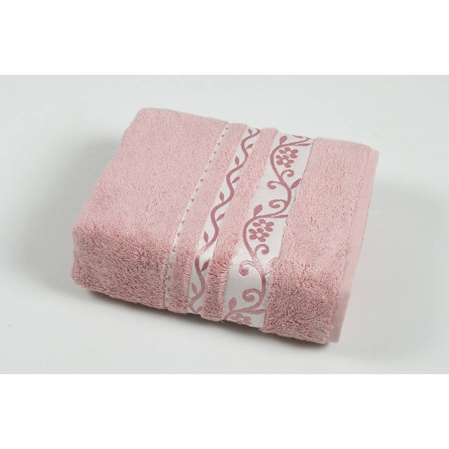 

Полотенце махровое Pupilla Vip Bamboo - Lady/Fresh темно розовый 70*140