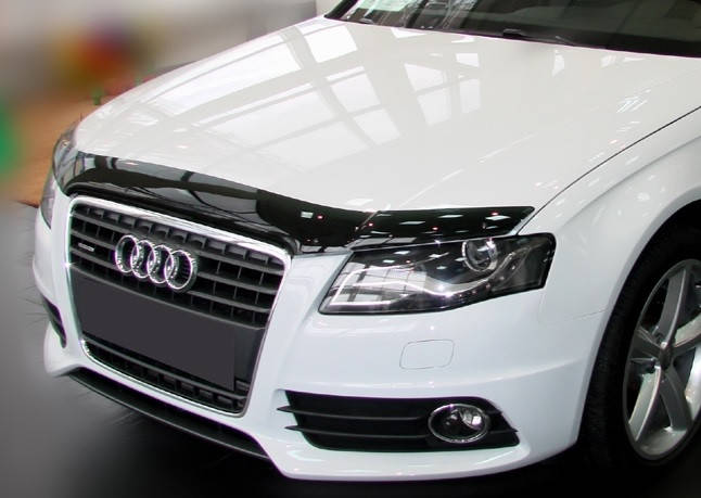 

Дефлектор капота (Люкс!) мухобойка Audi A4 S4 B8 2008-2011, SIM, SAUDA40912