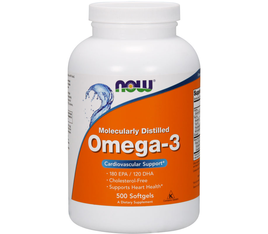 

Омега Now Foods - Omega-3 (500 капсул)
