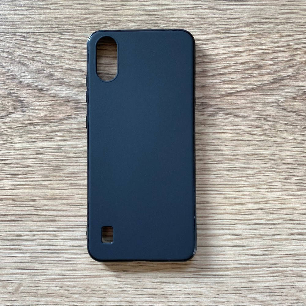 

Силиконовый чехол бампер для ZTE Blade A5 2020, Черный