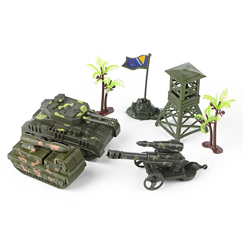 

Игровой набор Солдатики Танки и пушка