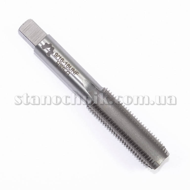

Метчик дюймовый UNF 9/16"-18 Р6М5 (HSS) WOLFSTAR