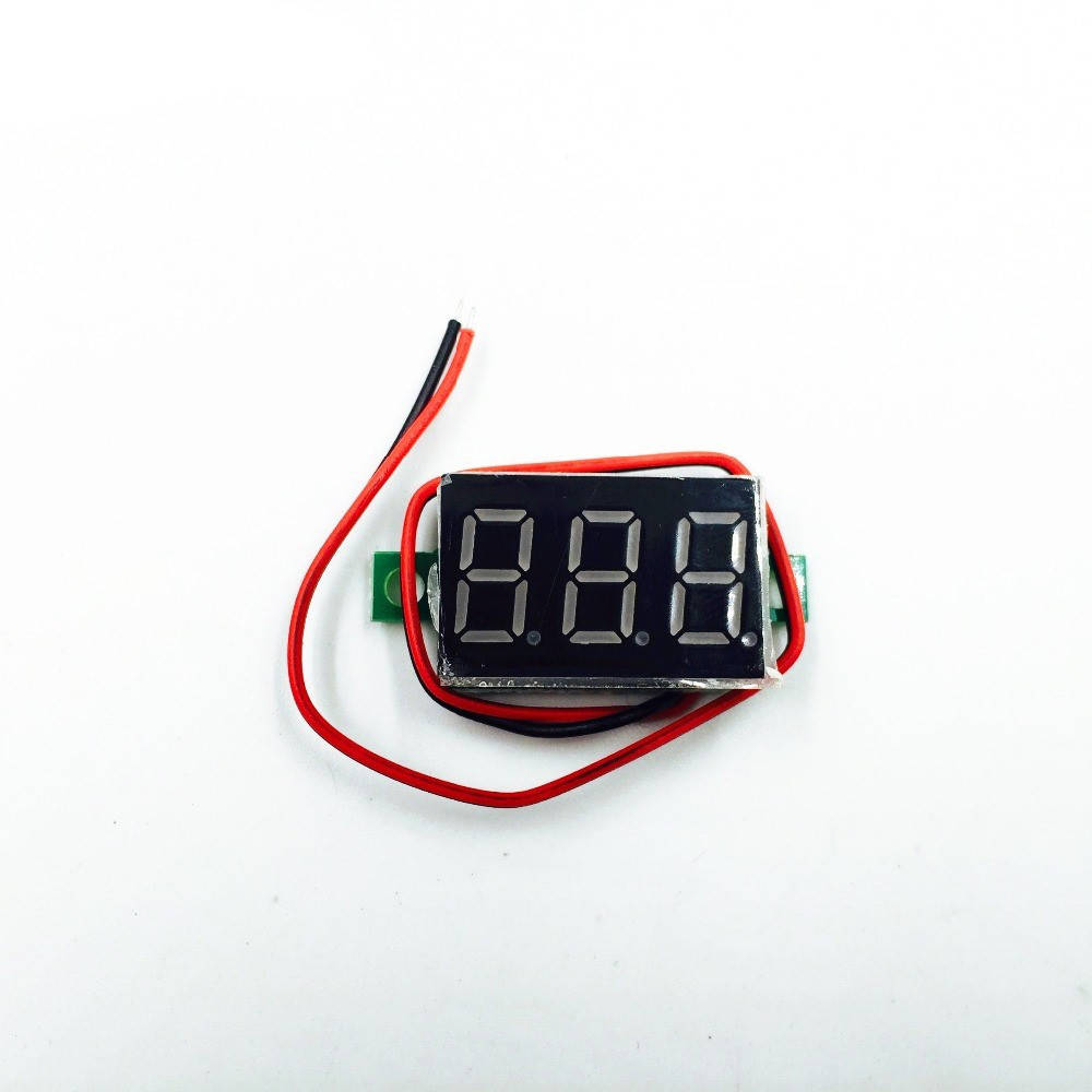 

Вольтметр 0 - 32В, 0.36 LED, Красный