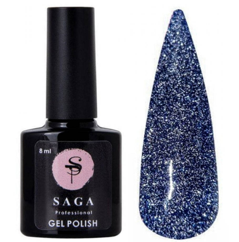 

Гель-лак светоотражающий Saga Professional Fiery gel №11, 8мл