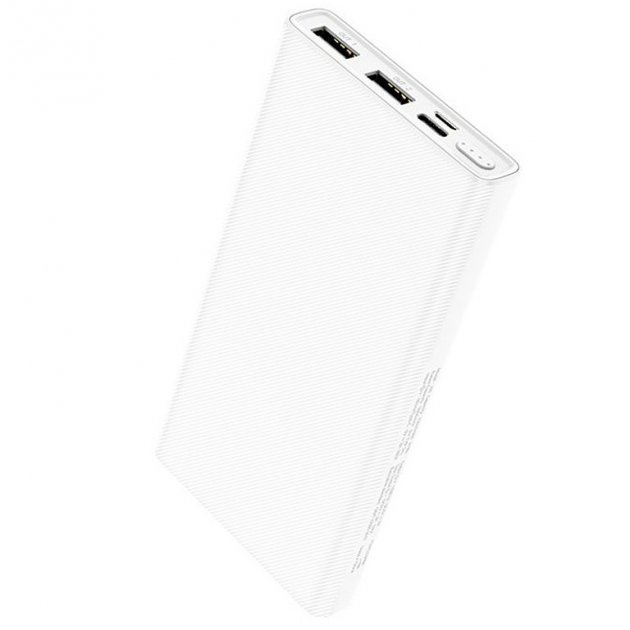 

Повербанк HOCO Neoteric J55 10000mAh |2USB/Type-C, 2A, 37Wh| Белый