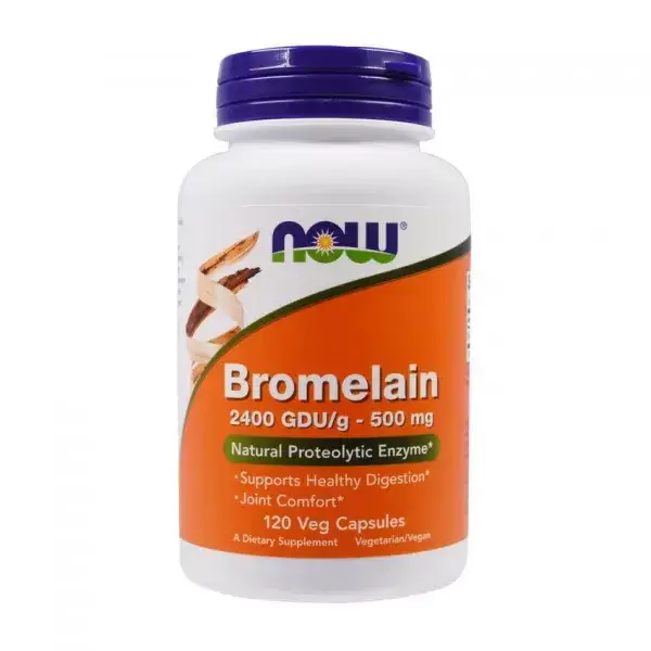 

Бромелайн Now Foods Bromelain 500 mg 120 veg caps