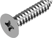 

DIN7982 Саморез 5,5х25, Нержавейка A2 пот PH. Саморез по металлу с потайной головкой [N8010000N801552500]
