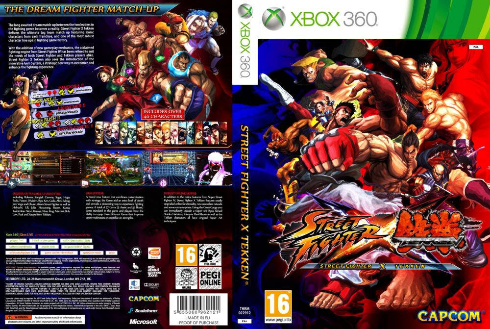 

Street Fighter X Tekken (русский текст)