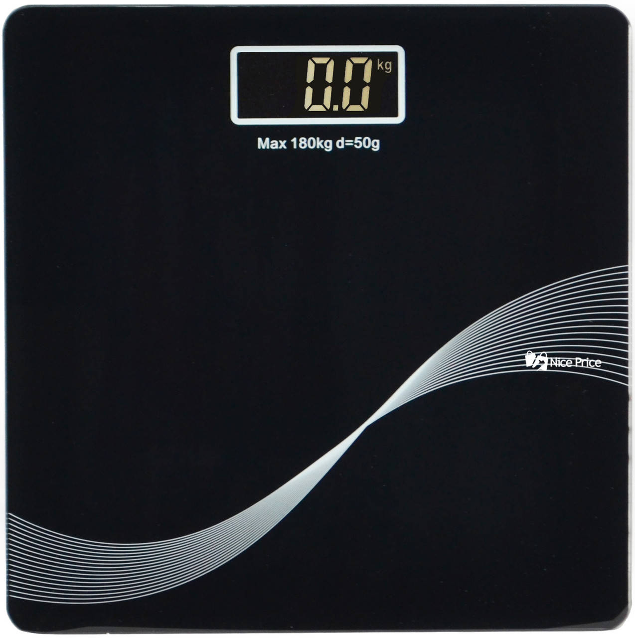 

Весы напольные стеклянные (квадратные) на 180 кг Domotec MS-1604 Black (3272)