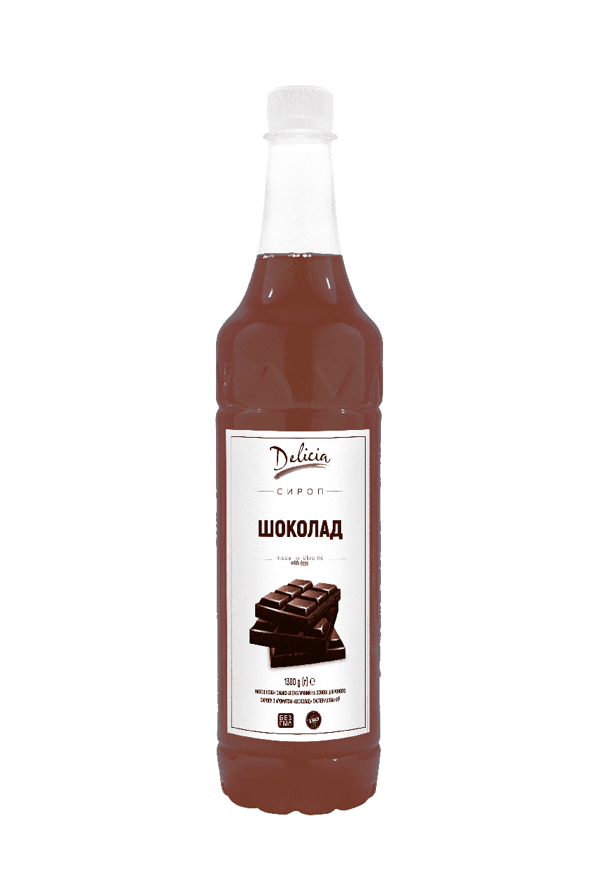 

Сироп Шоколад Delicia 1300 г