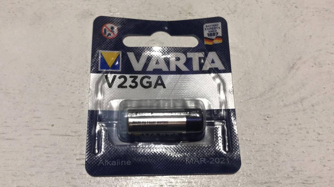 

Батарейка Varta V23GA Professional Electronics 12V, 38mAh
