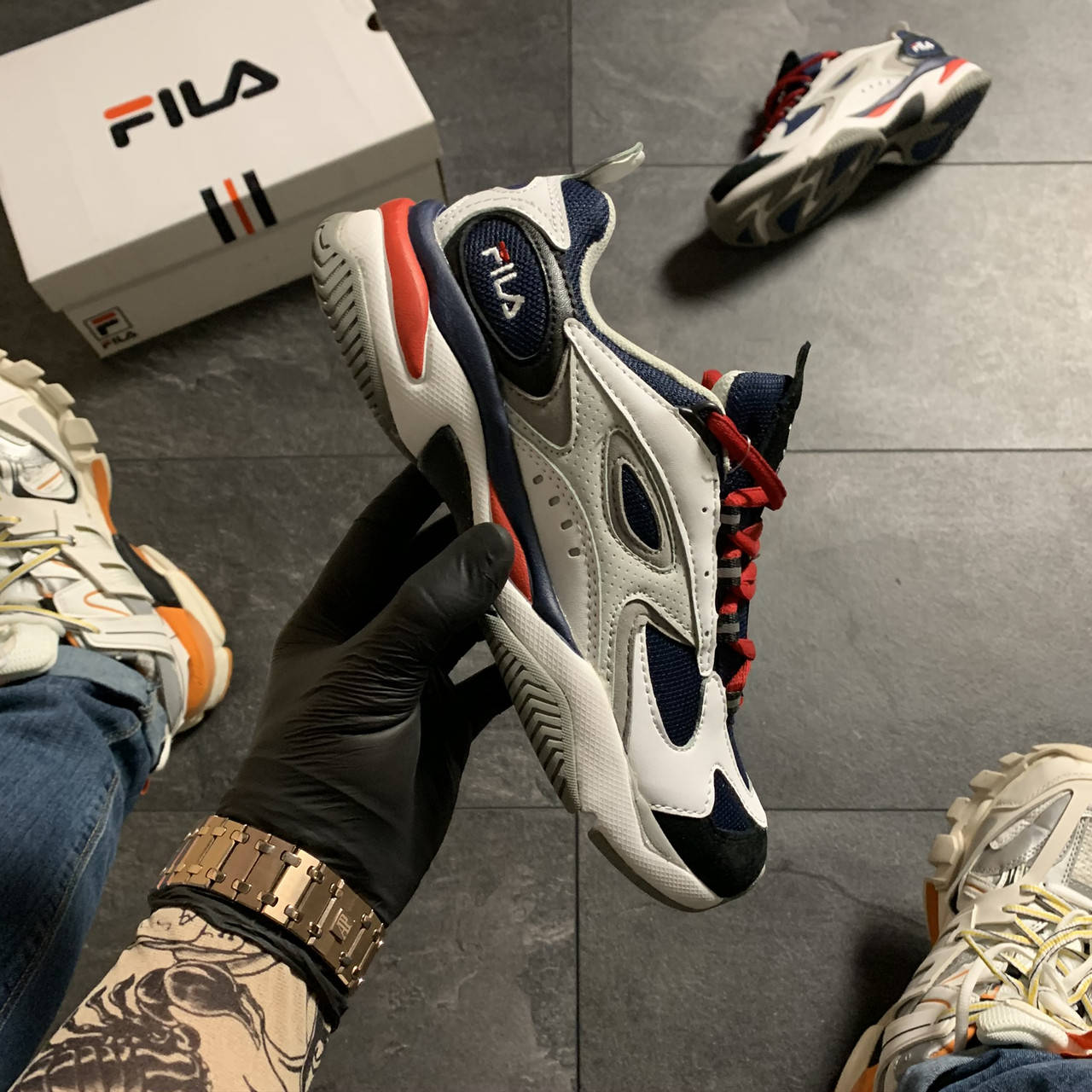 

Женские кроссовки Fila Boveasorus 2019, фила, Разные цвета