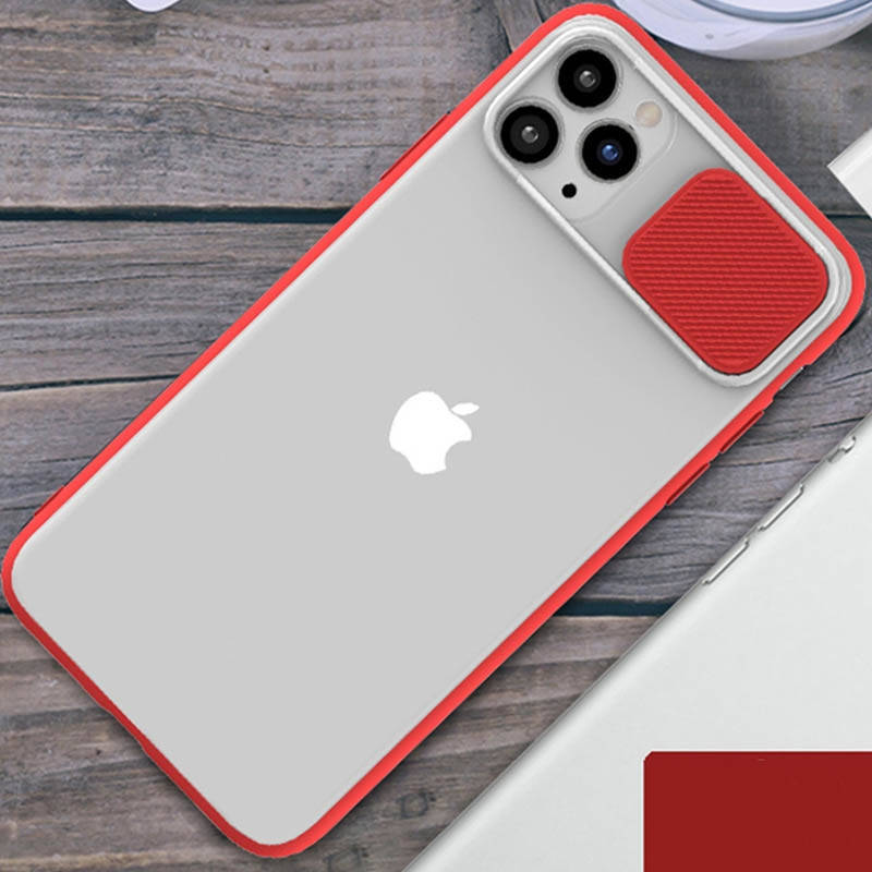 

Чехол со шторкой, защитой для камеры на iPhone 11 Pro / Айфон 11 Про, Бирюзовый