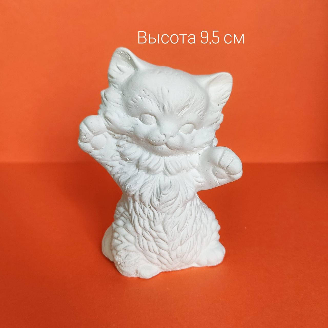 

Котик гипсовая фигурка статуэтка для раскрашивания 3Д