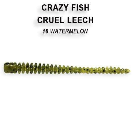 

Съедобный силикон Crazy Fish Cruel leech 2.2" 8-55-16-6 кальмар