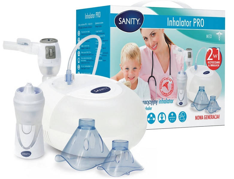 

Небулайзер компресорний Sanity PRO 2в1